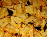 A picture of step 8 of Kadhi pakoda.