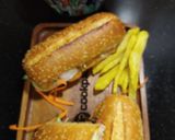 A picture of step 6 of Chicken Tender Pops Burger 🍔.