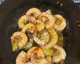 A picture of step 6 of Shrimp Stir-Fry with Ginger, Leek Whites and Coconut Aminos and Maple Syrup. My own version of 油爆虾.