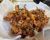 A picture of step 5 of Fried Calamares (Salt & Pepper Squid).