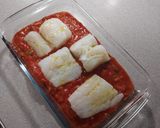 Foto del paso 2 de la receta: Bacalao al horno sobre cama de fritada
