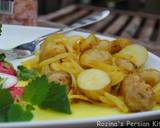 Dupiazeh sibzamini دوپیازه سیب زمینی یا دوپیازه آلو recipe step 15 photo