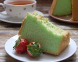Foto langkah ke 5 dari resep Chiffon Pandan (gluten free).
