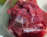 Foto langkah ke 2 dari resep Daging masak pedas.
