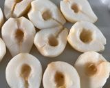 Une image de l'étape 1 de Tarte poire Amandine 🍐.