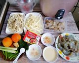Gambar langkah 1 resipi Tom Yam Goong Udang.