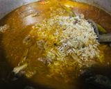 A picture of step 9 of Beef pulao.