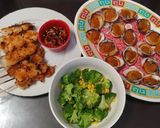 Foto langkah ke 6 dari resep Kerang & Udang Bakar bumbu jimbaran.