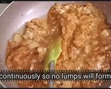 A picture of step 5 of Sooji Caramel Halwa/ Sheera.