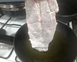 Foto del paso 2 de la receta: Chuletas de aguja en salsa con guarnición de champiñón al horno y arroz hervido con trufa rallada