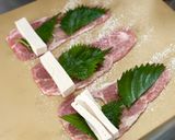 香辣紫蘇豆腐肉捲的食譜步驟1照片