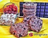Φωτογραφία βήματος 9 της συνταγής Μπισκότα Shortbread με κεράσια και αμύγδαλα