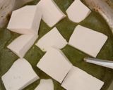 A picture of step 3 of Hariyali paneer Tikka.