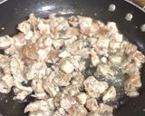 A picture of step 3 of Fajita noodles.