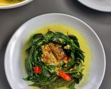 Foto langkah ke 9 dari resep Buntil daun singkong isi ikan asap.