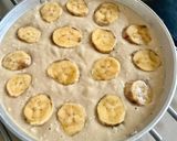 Gambar langkah 3 resipi Kek Pisang guna Air Fryer.