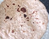 A picture of step 1 of Roti roll.