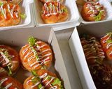 Foto langkah ke 13 dari resep Donat burger.