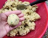 Foto del paso 6 de la receta: Falafel en pan pita y salsa de yogur con sésamo 🥙 (con garbanzos de lata🥫)