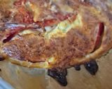 Une image de l'étape 7 de Quiche rustique au poulet et tomates 🍅 du jardin 😃.