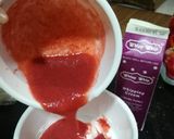 A picture of step 3 of Strawberry Mousse In Chocolate Ball.