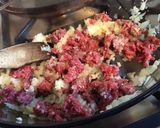 Une image de l'étape 6 de Courgettes rondes en cocotte farcies chair à saucisse et épices.