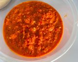 Foto langkah ke 4 dari resep Printiln daging / bola-bola daging /cermai balado (sambal goreng).