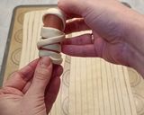 A picture of step 2 of 🎃 TASTY Halloween Ideas! Puff Pastry Sausage Mummies & Creepy Fingers 👻.
