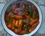 Foto langkah ke 5 dari resep Sweet Potato Tteokbokki (Semua Bahan Lokal).