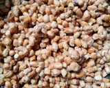 A picture of step 6 of Peanut Burger.