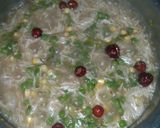A picture of step 8 of Chinese rice.