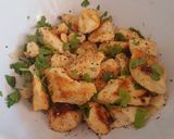Foto del paso 2 de la receta Ensalada de pollo agridulce, especial y plato único