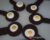 Φωτογραφία βήματος 11 της συνταγής Cookies τηγανάκια με αυγά μάτια