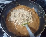 A picture of step 4 of Walnut Burfi.