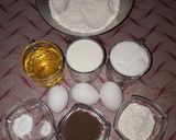 عکس مرحله 1 از دستور کیک زبرا (دو رنگ)