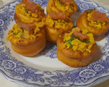 Foto del paso 3 de la receta: Yorkshire pudin relleno de salmón