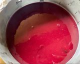 Málnás csoki mousse torta recept fázis 4 fotója