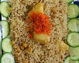 A picture of step 10 of Spicy chana pulao.