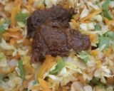 A picture of step 6 of Chinese Bhel.