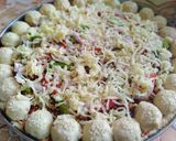 صورة لخطوة 5 من وصفة بيتزا دجاج بطريقتي 😘😋✌️