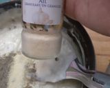 A picture of step 4 of Shredded Chicken fillings.