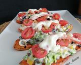 Foto del paso 12 de la receta: Tosta de boniato con ensalada de gambas
