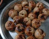 A picture of step 1 of Dal baati and churma.