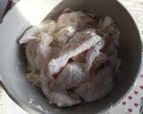 A picture of step 2 of Lemon Chicken Strips.