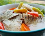 Sup Bening Ikan Gurame langkah memasak 3 foto