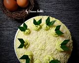 Foto langkah ke 6 dari resep Pandan Cake (with butter cream pandan).
