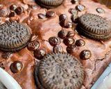 Foto langkah ke 7 dari resep Fudgy brownies panggang shiny crust.