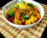 A picture of step 3 of Aloo Matar Gobhi Sabzi.