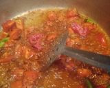 A picture of step 1 of Peas masala rice.