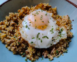 Foto del paso 3 de la receta: Quinoa con atún y huevo a la plancha